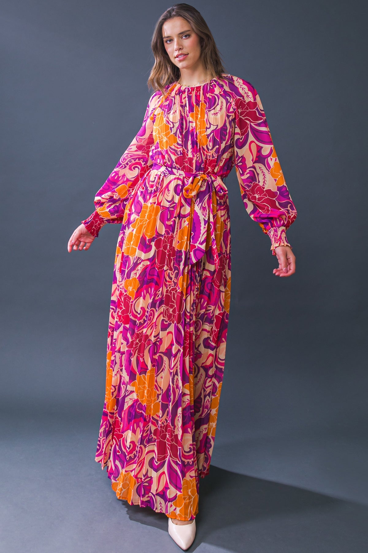 CHANGING LOCATIONS WOVEN MAXI DRESS - By Baano