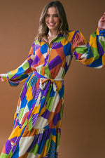 REMARKABLE FLAIR WOVEN MIDI DRESS - By Baano