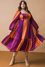 EVERYTHING YOU NEEDED WOVEN MIDI DRESS - By Baano