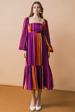 EVERYTHING YOU NEEDED WOVEN MIDI DRESS - By Baano