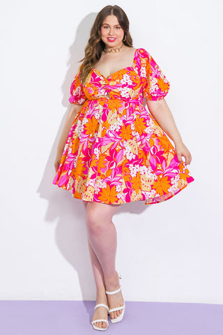 SWEET HARMONY WOVEN MINI DRESS - By Baano