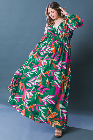GONE COASTAL WOVEN MAXI DRESS - By Baano