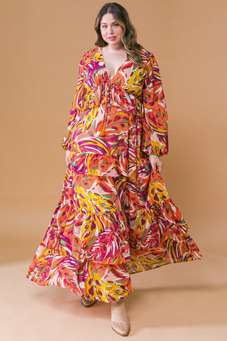 WONDERFUL SOUL WOVEN MAXI DRESS - By Baano