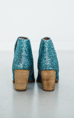 Fiera Glitter Booties in Blue Naughty Monkey