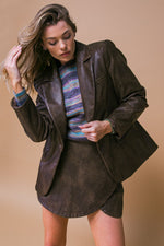 EXCEPTIONAL LOOK FAUX BLAZER - By Baano