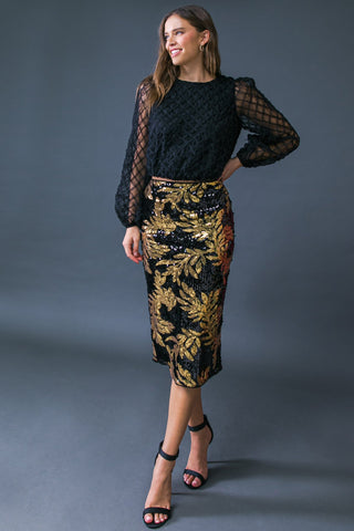 PART OF MY STORY SEQUIN SKIRT - By Baano