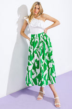HAPPY TO BE HERE WOVEN SKIRT - By Baano