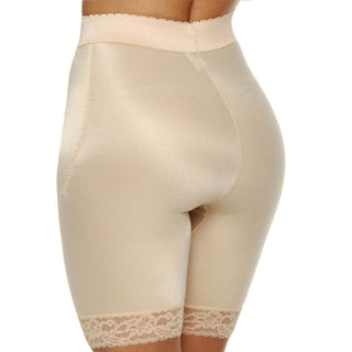 Style 518 | High Waist Light Shaping Bike Short | Satin 4-Way Stretch with Built-In Panty Rago Shapewear