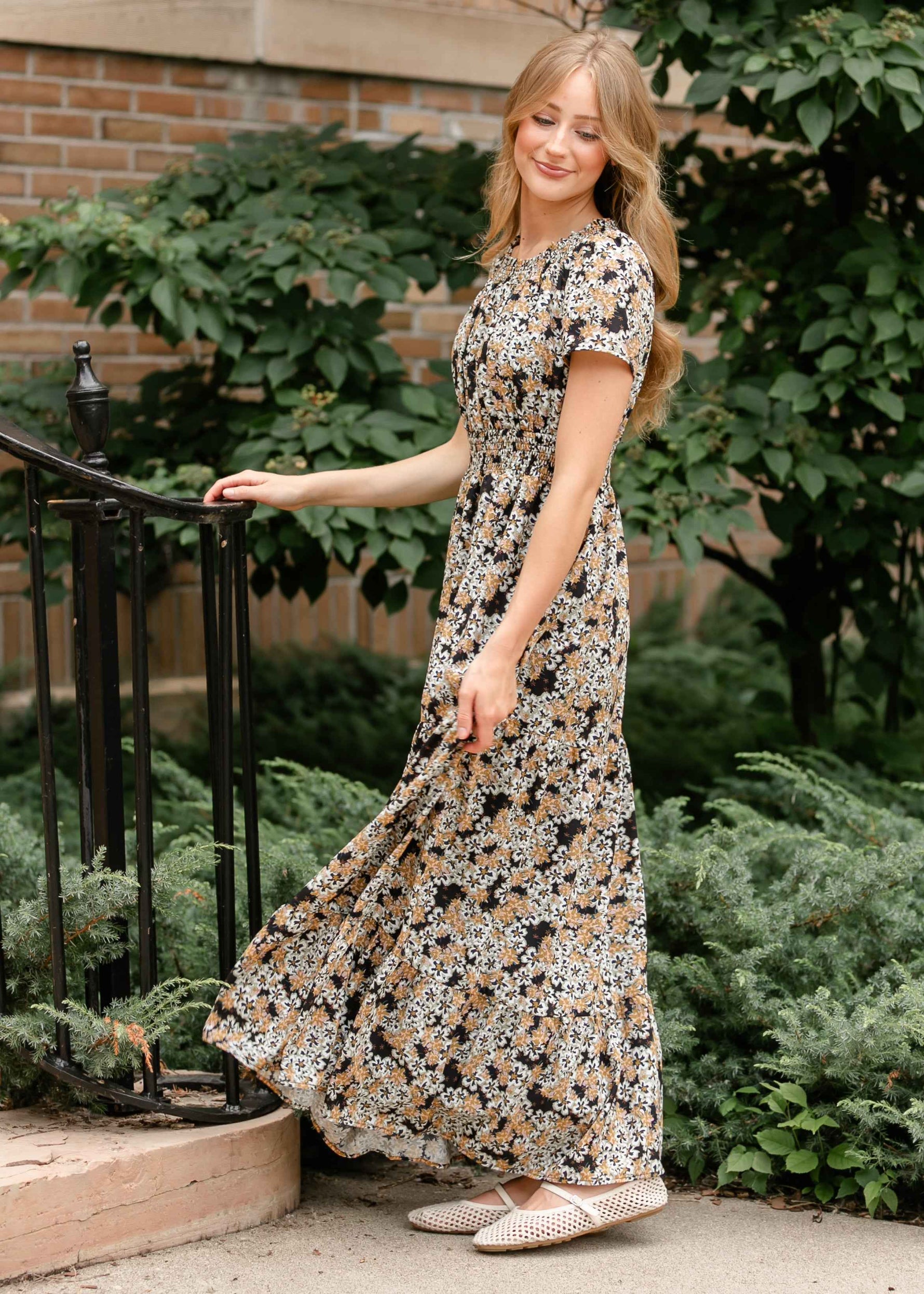 Fiona Floral Maxi Dress - Glamourous Grace