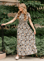 Fiona Floral Maxi Dress - Glamourous Grace