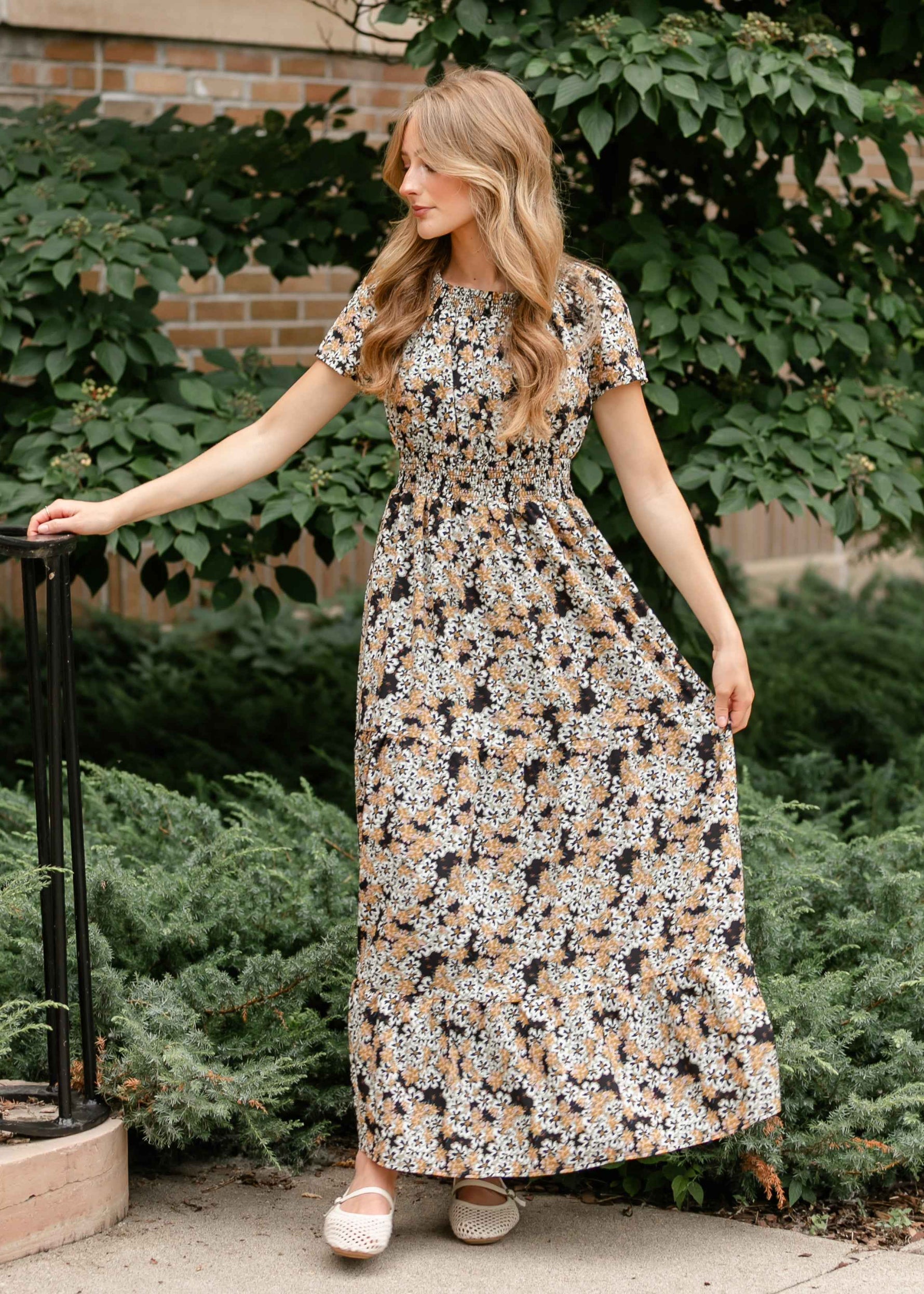 Fiona Floral Maxi Dress - Glamourous Grace