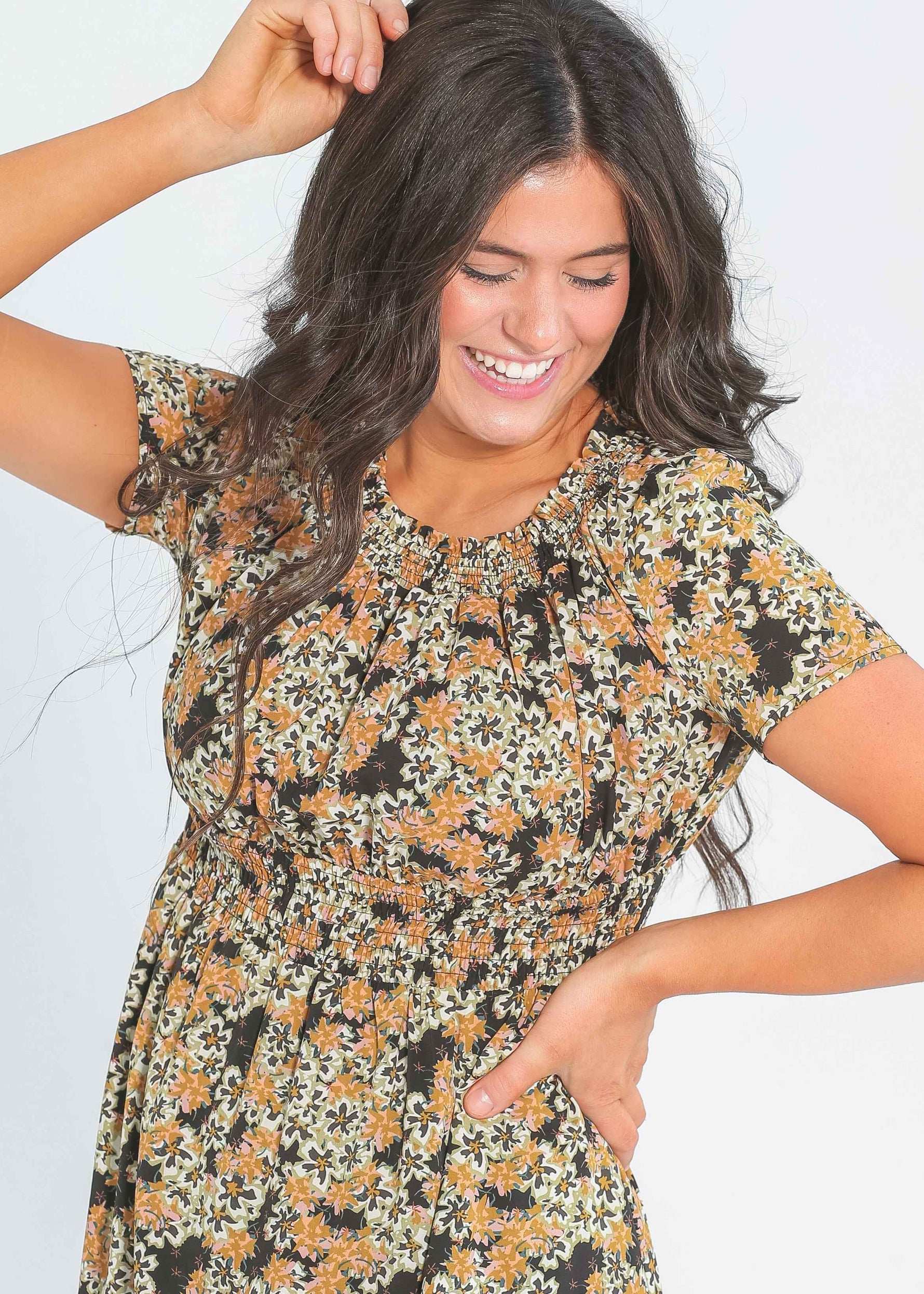 Fiona Floral Maxi Dress - Glamourous Grace