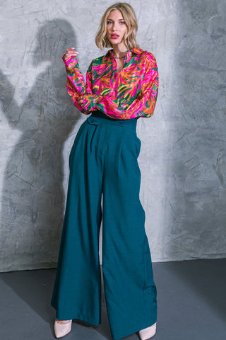 DELICATE FEELINGS WOVEN PANTS - By Baano