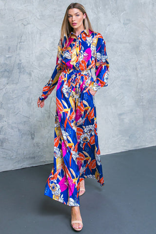BLOOMING HOPE WOVEN JUMPSUIT - By Baano