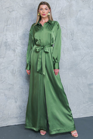 LIKE FINE ART WOVEN JUMPSUIT - By Baano