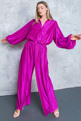 REGAL ROMANCE WOVEN PANTS - By Baano
