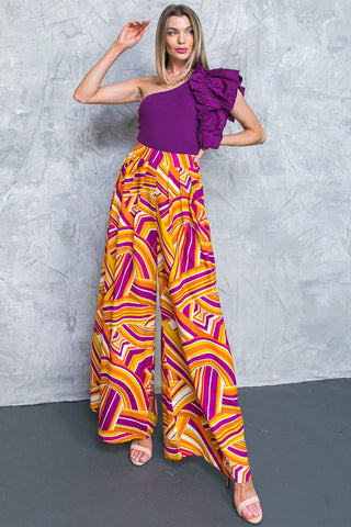 LIVELY CHAM WOVEN PANTS - By Baano