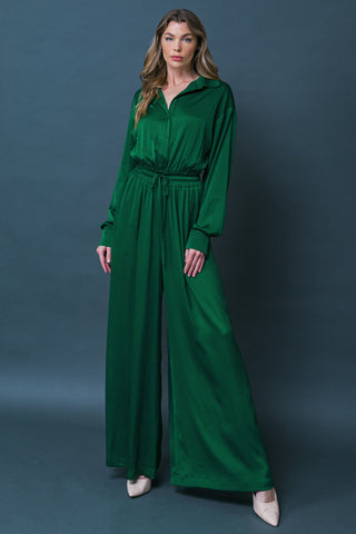 SHE'S IRRESISTIBLE WOVEN JUMPSUIT - By Baano