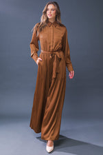 SIMPLY TRENDY WOVEN JUMPSUIT - By Baano