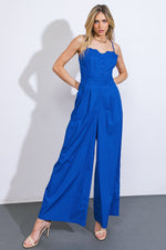 A BEAUTIFUL FEELING WOVEN JUMPSUIT - By Baano