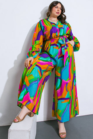 ALL MY HEART WOVEN JUMPSUIT - By Baano