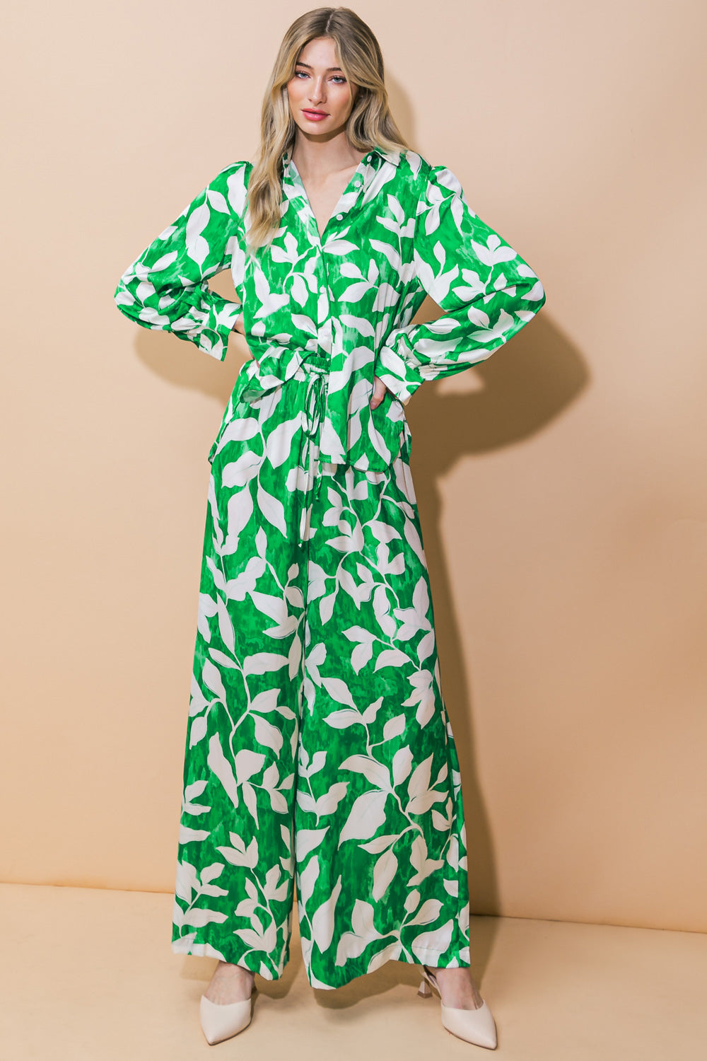 COMING TO MY SENSES WOVEN PANTS - By Baano