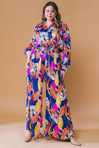 BLOOMING HOPE WOVEN JUMPSUIT - By Baano