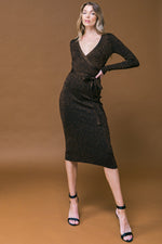 FOREVER IMPRESSED SWEATER MIDI DRESS - By Baano