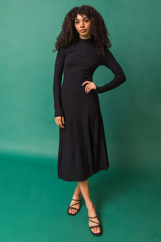 STOLEN KISSES SWEATER MIDI DRESS - By Baano