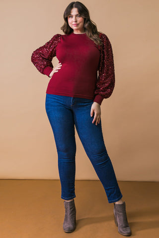 FEELING THE FUN SWEATER TOP - By Baano