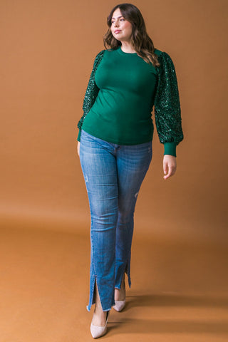 FEELING THE FUN SWEATER TOP - By Baano