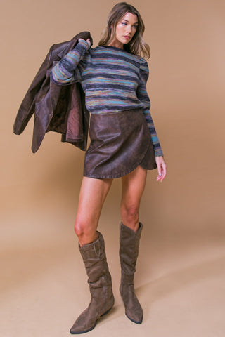 DELUXE DESIRE SWEATER TOP - By Baano