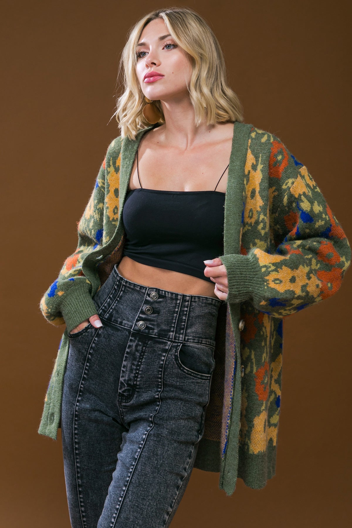 BEST I EVER SWEATER CARDIGAN - By Baano