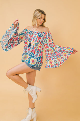 RESORT READY SHIFT BLOUSE