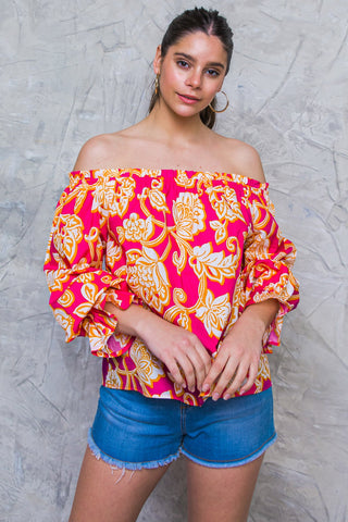 MEANT TO SHINE POPLIN TOP - By Baano
