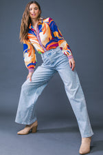 HUMMING BIRD WISHES WOVEN TOP - By Baano