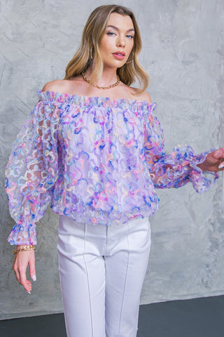 YOUR HEART IS MINE NOVELTY TOP - By Baano