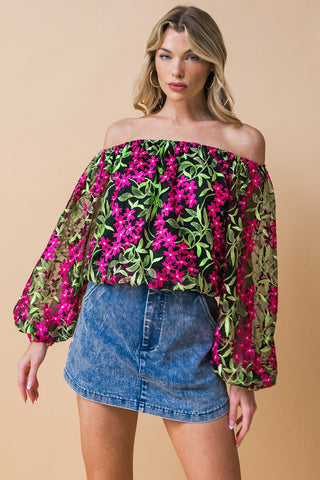 FEELING MIGHTY FINE WOVEN TOP - By Baano
