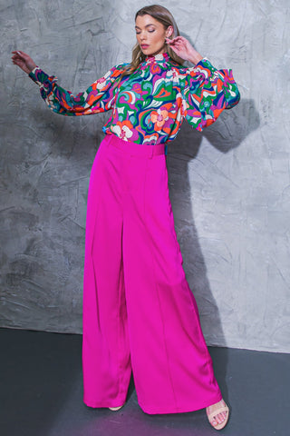 FLOW ALONG WOVEN TOP - By Baano