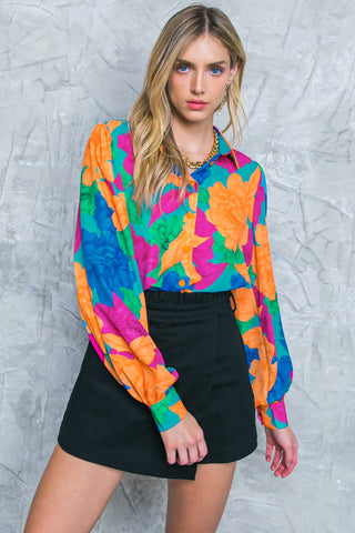 SOUL ON FIRE WOVEN TOP - By Baano