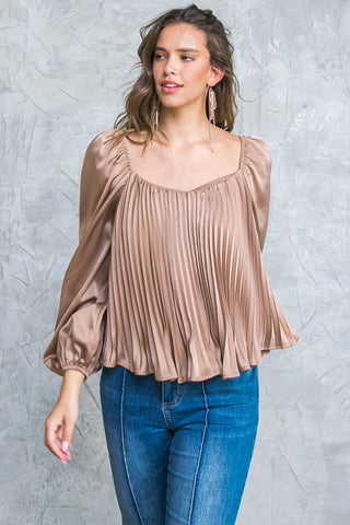 NO MORE DRAMA WOVEN TOP - By Baano
