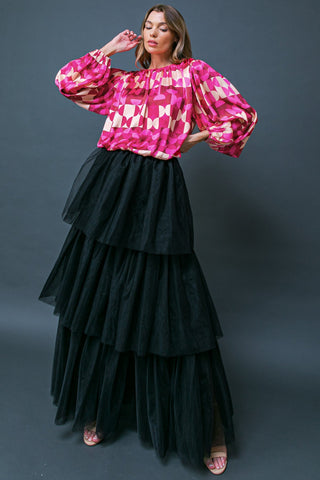 SAVOR THE SWEETNESS WOVEN TOP - By Baano
