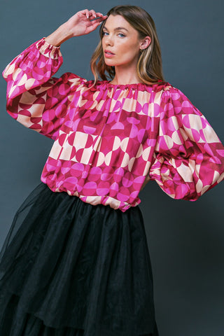 SAVOR THE SWEETNESS WOVEN TOP - By Baano