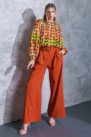 SAVOR THE SWEETNESS WOVEN TOP - By Baano