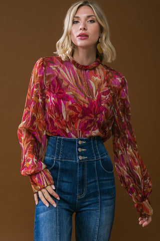 CRUSHING ON YOU WOVEN TOP - By Baano