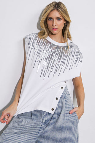 PETITE TREASURE KNIT TOP - By Baano