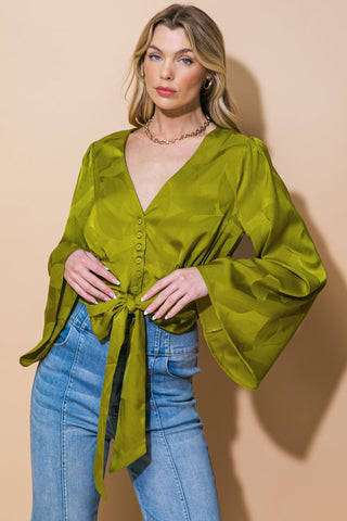 THE RIGHT ADDITION WOVEN TOP - By Baano