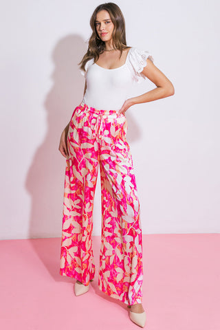 COMING TO MY SENSES WOVEN PANTS - By Baano
