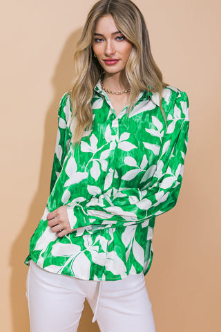 COMING TO MY SENSES WOVEN TOP - By Baano