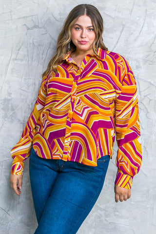 LIVELY CHAM WOVEN TOP - By Baano